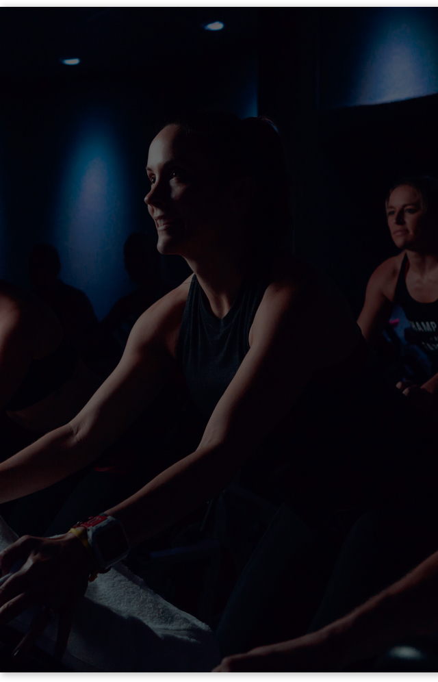 Group cycling at CycleBar